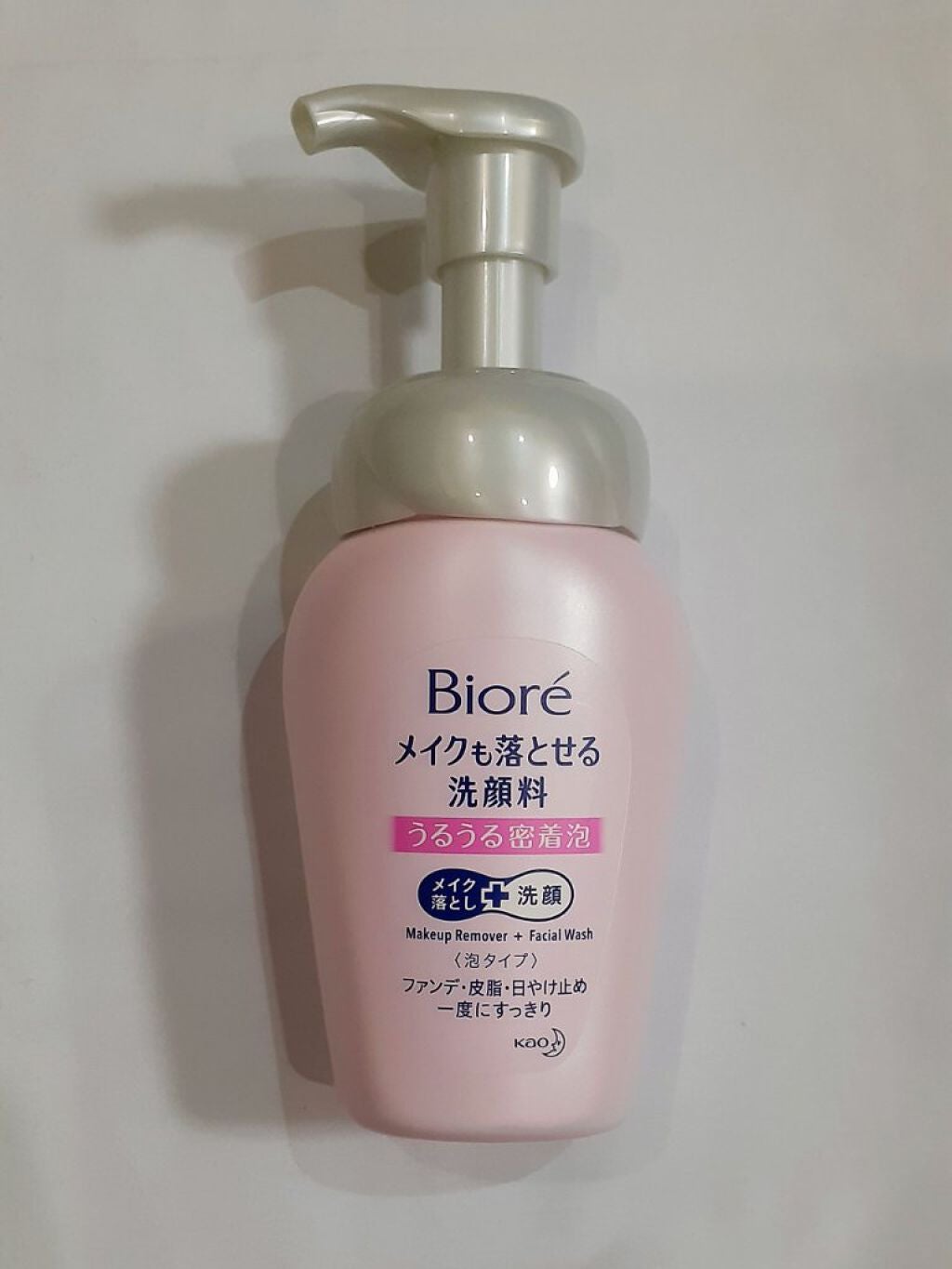 メイクも落とせる洗顔料 うるうる密着泡/ビオレ/泡洗顔を使ったクチコミ(1枚目)