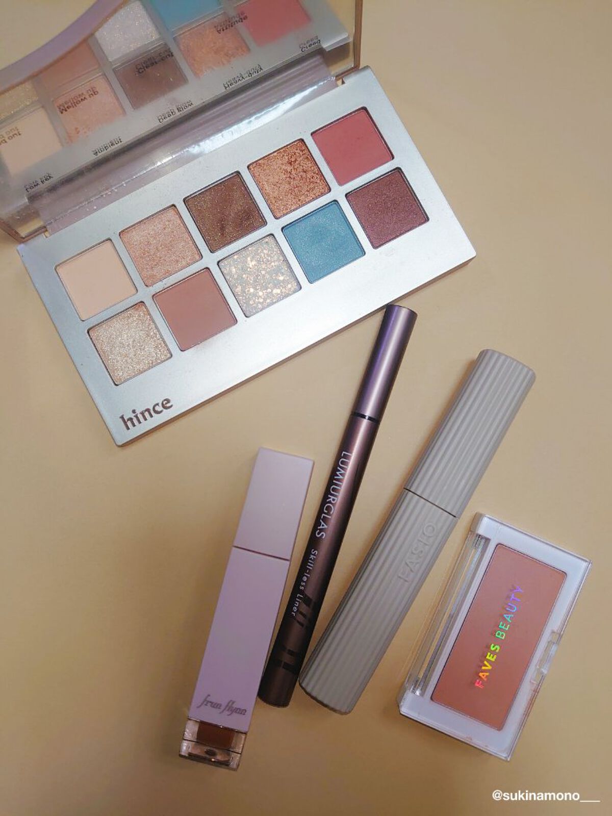 マイカラーチーク lavender/FAVES BEAUTY/パウダーチークを使ったクチコミ（3枚目）