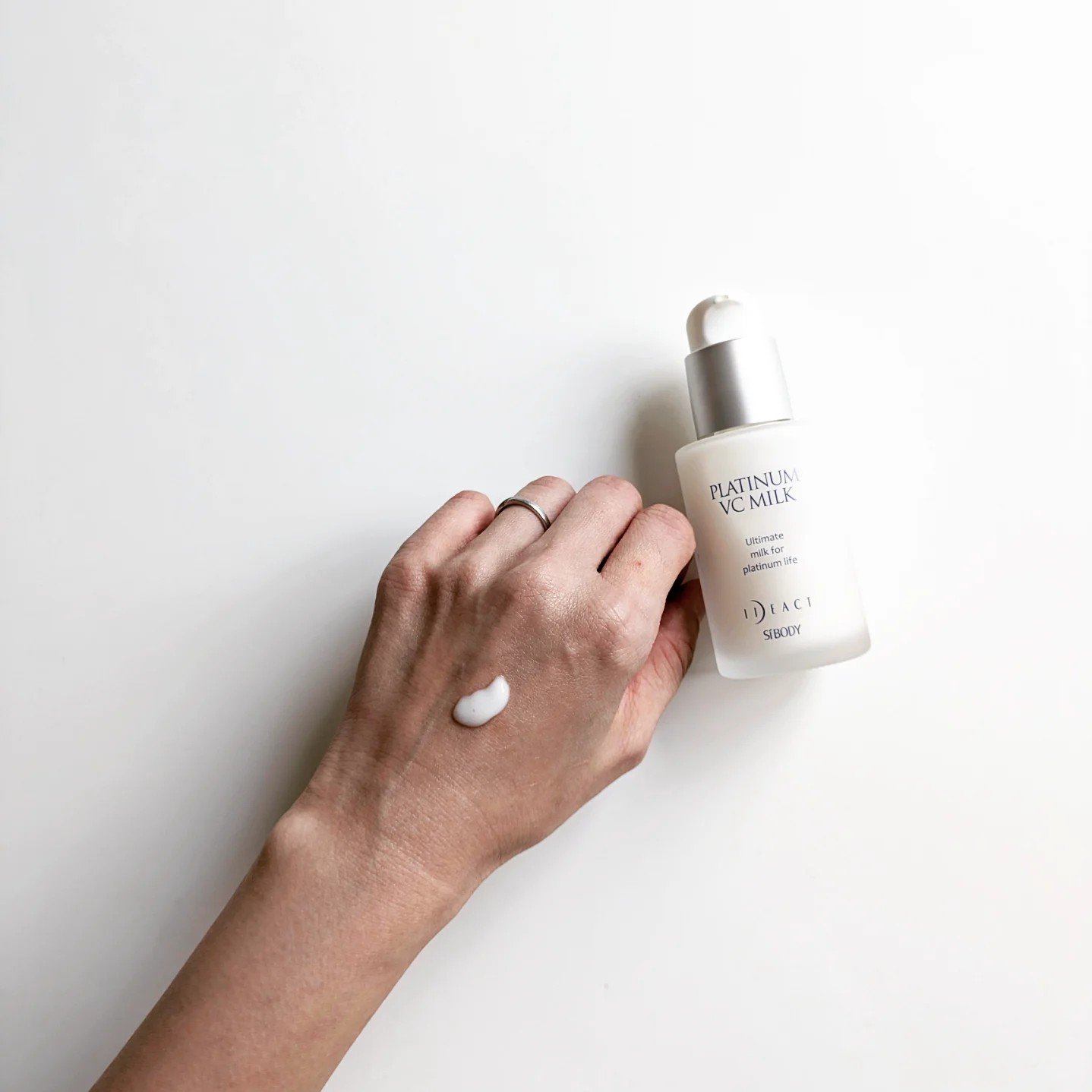 プラチナVCミルク/イデアアクト/乳液を使ったクチコミ（2枚目）