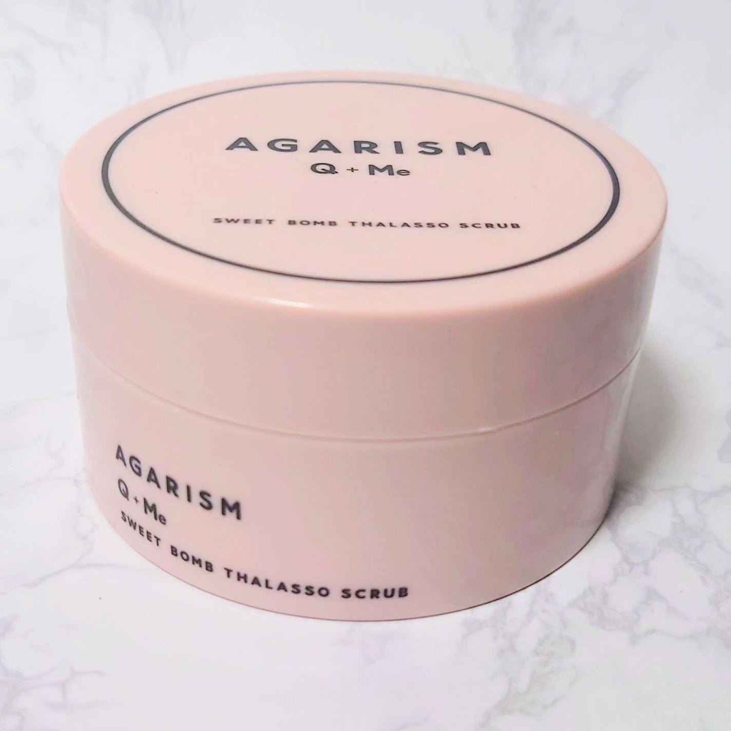 Q+Me スウィート ボム タラソ スクラブ/AGARISM/バスト・ヒップケアを使ったクチコミ(2枚目)