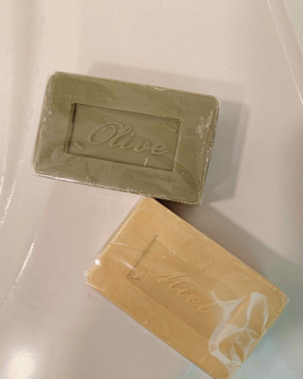 サボン・ド・マルセイユ（マルセイユソープ）/DAISO/洗顔石鹸を使ったクチコミ（1枚目）