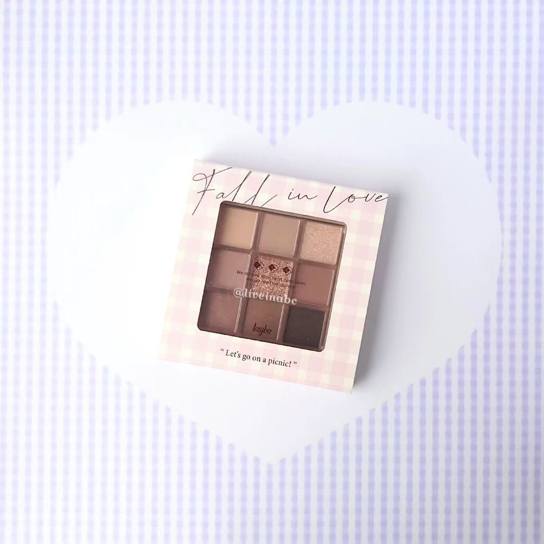 KEYBO FALL IN LOVE SHADOW PALETTE/keybo/アイシャドウパレットを使ったクチコミ（1枚目）