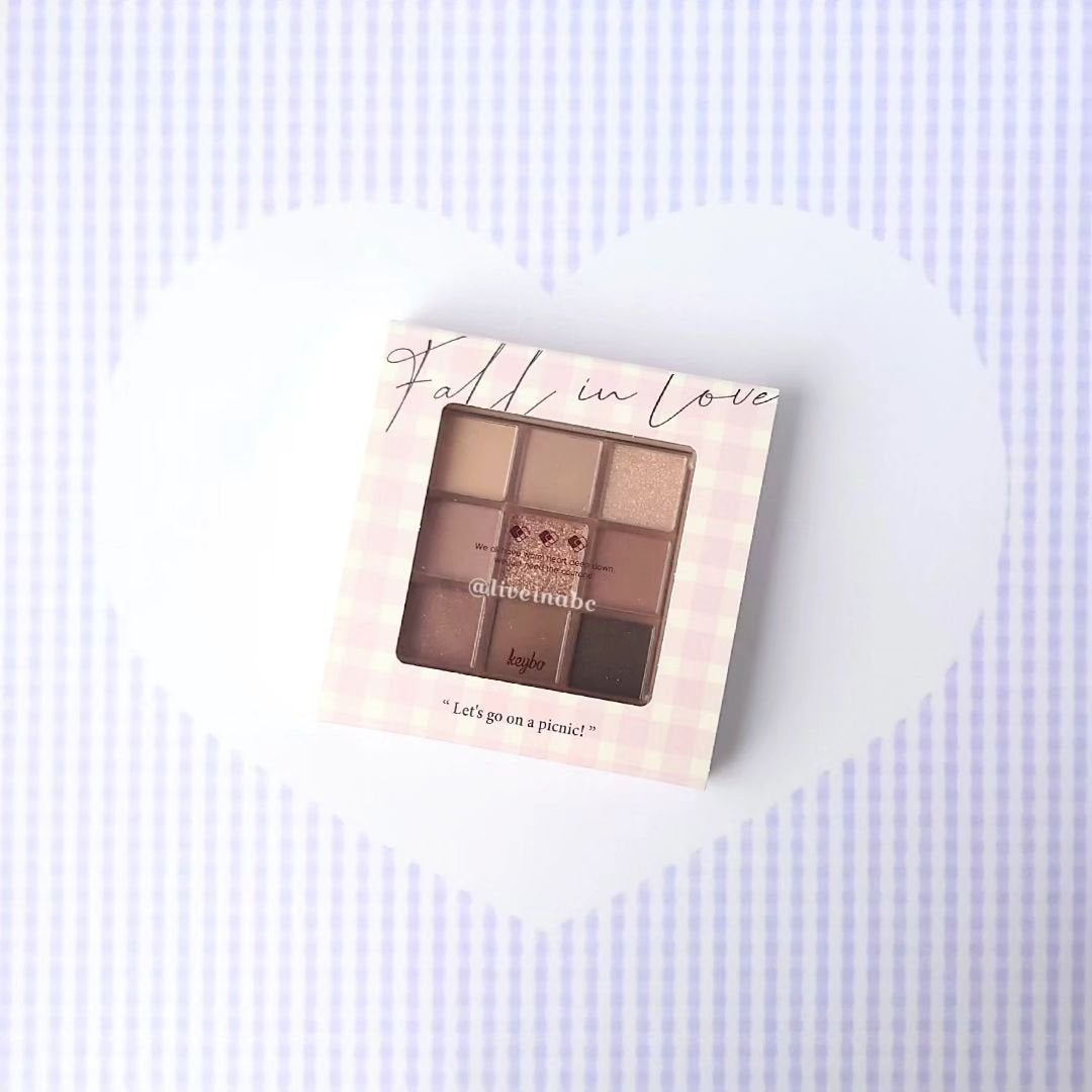 KEYBO FALL IN LOVE SHADOW PALETTE/keybo/アイシャドウパレットを使ったクチコミ(1枚目)