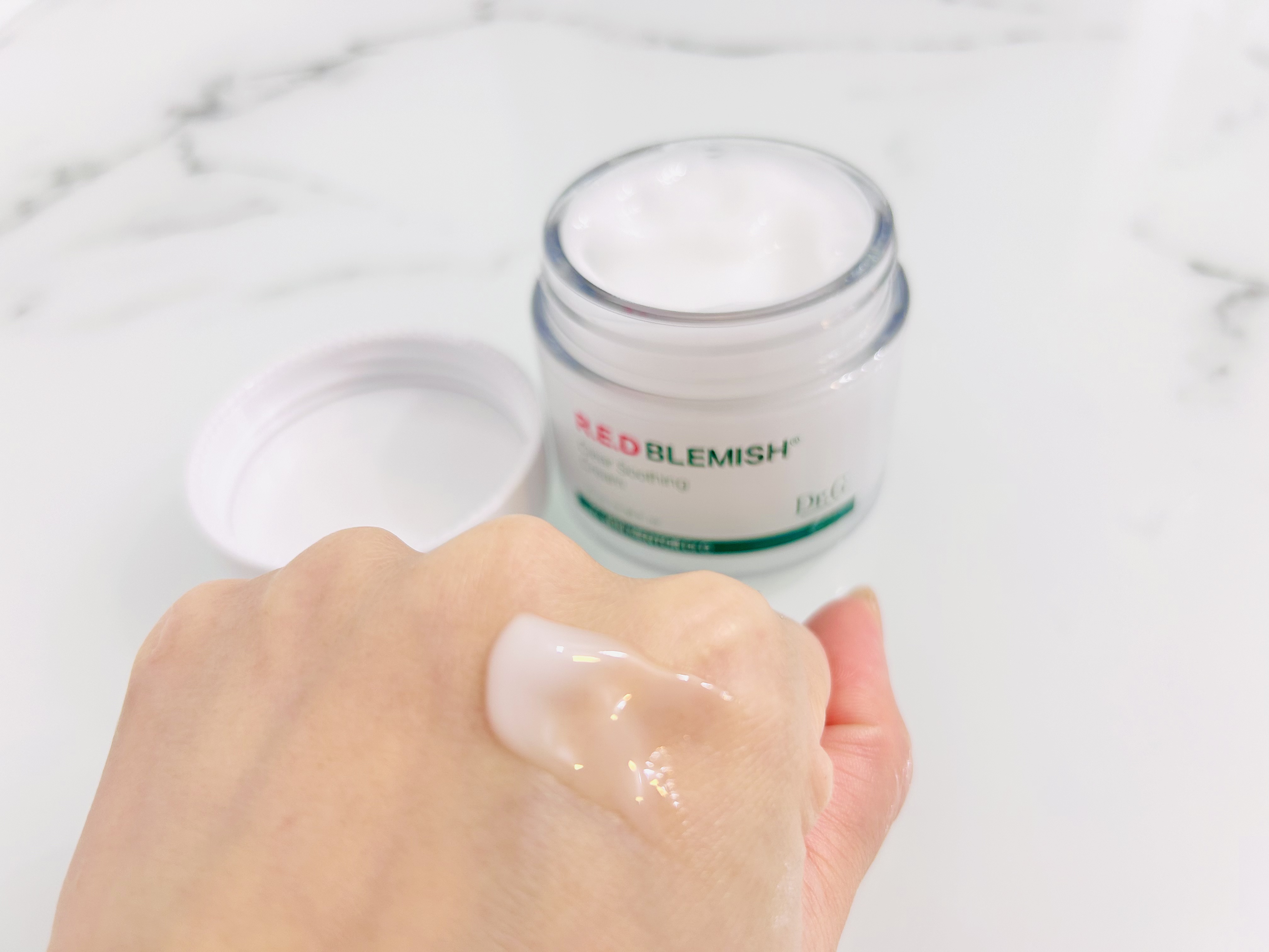 レッドブレミッシュ クリアモイスチャークリーム/Dr.G/フェイスクリームを使ったクチコミ（3枚目）