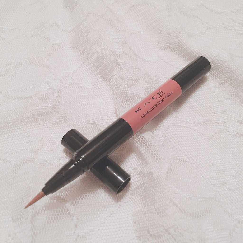 コンシャスライナーカラー/KATE/リキッドアイライナーを使ったクチコミ(3枚目)