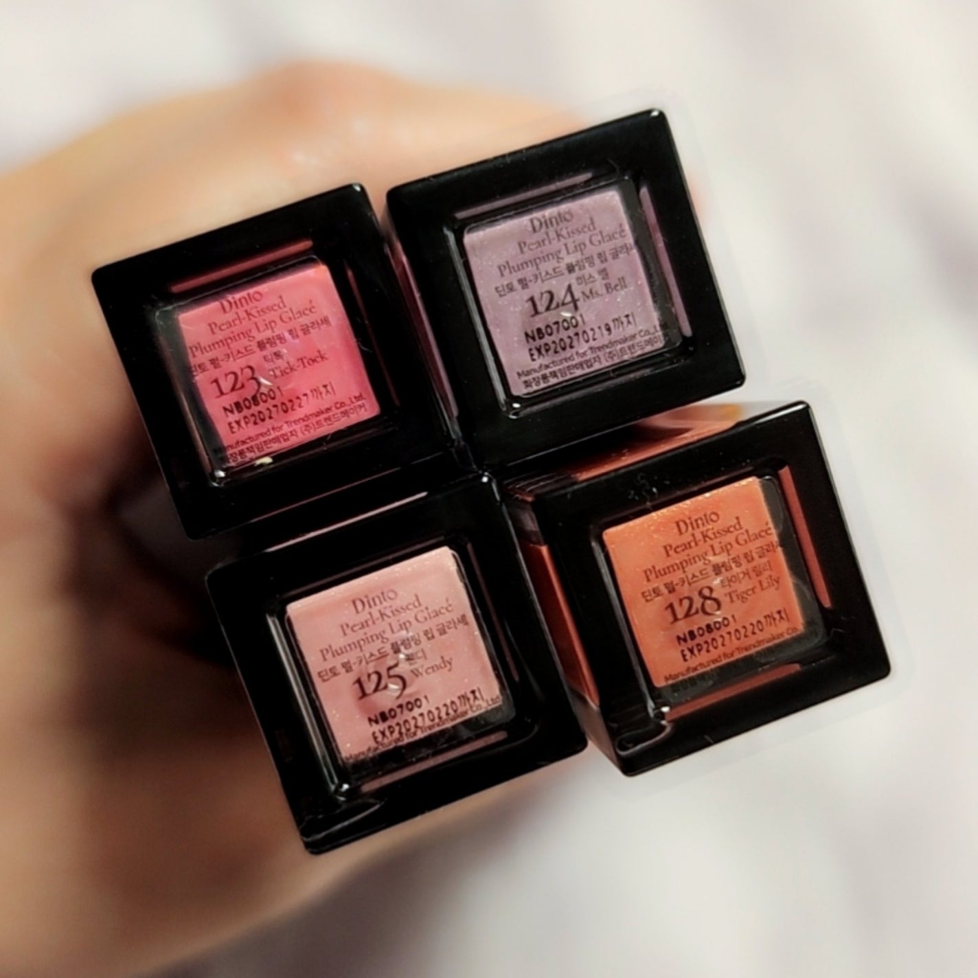 ボリュームパールキッスグロス/Dinto/リップグロスを使ったクチコミ(5枚目)