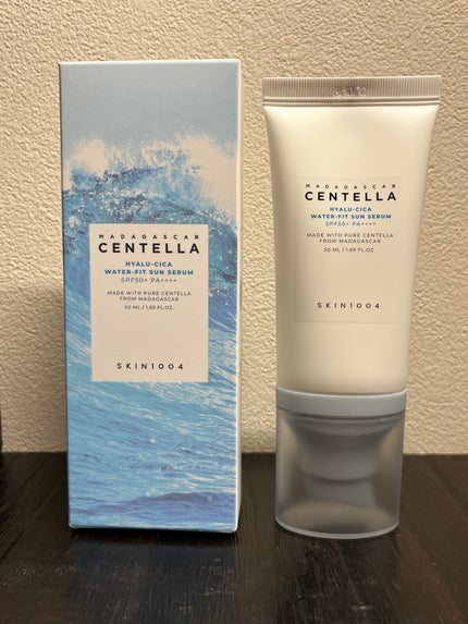 ヒアルーシカ ウォーターフィット サンセラム/SKIN1004/日焼け止めローションを使ったクチコミ(1枚目)