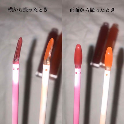 ニュアンスグロスオイル/excel/リップグロスを使ったクチコミ(4枚目)