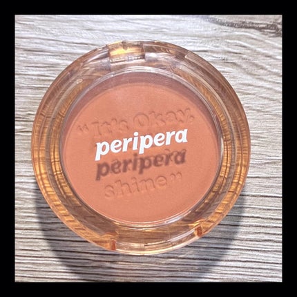 ピュア ブラッシュド サンシャイン チーク/PERIPERA/パウダーチークを使ったクチコミ(1枚目)