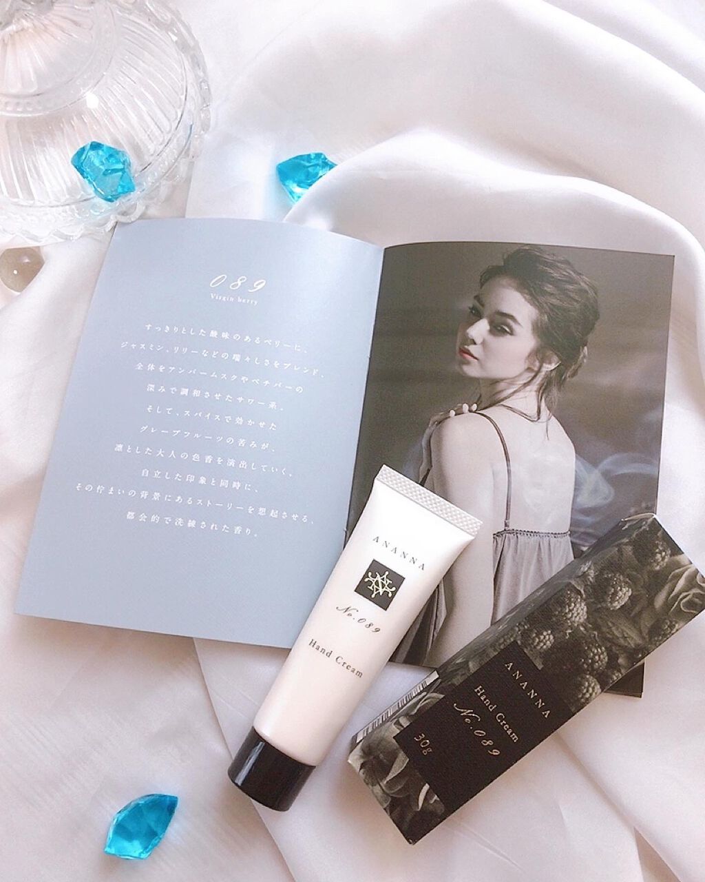 No.089 Virgin berry ヴァージンベリー ハンドクリーム/ANANNA/ハンドクリームを使ったクチコミ(1枚目)
