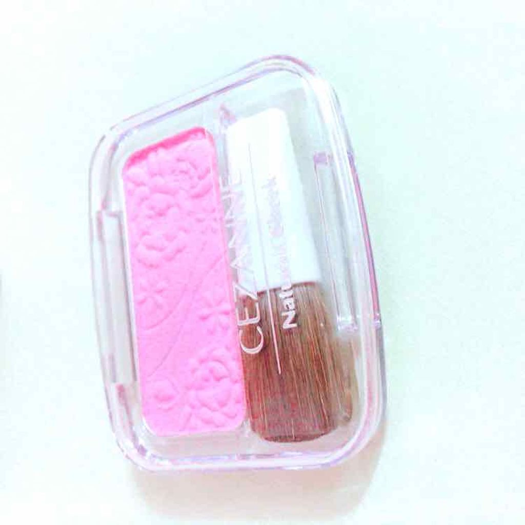 ナチュラル チークN/CEZANNE/パウダーチークを使ったクチコミ（1枚目）