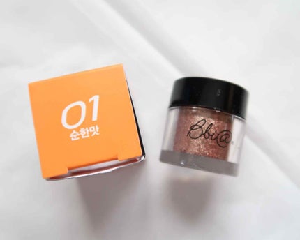 ピグメント #01 マイルド味/BBIA/アイシャドウパレットの画像