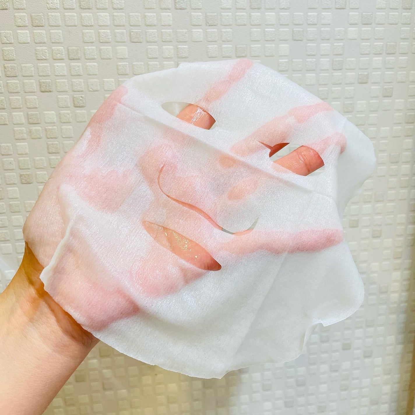 ルルルンOVER45 カメリアピンク(モイスト)/ルルルン/シートマスク・パックを使ったクチコミ(4枚目)