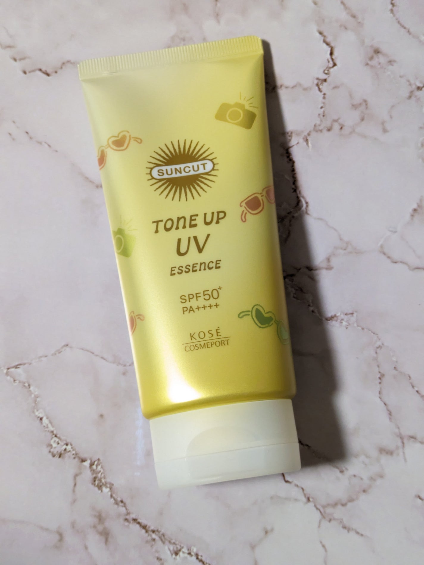 サンカットR トーンアップUV エッセンス/サンカット®/日焼け止めローションを使ったクチコミ(3枚目)