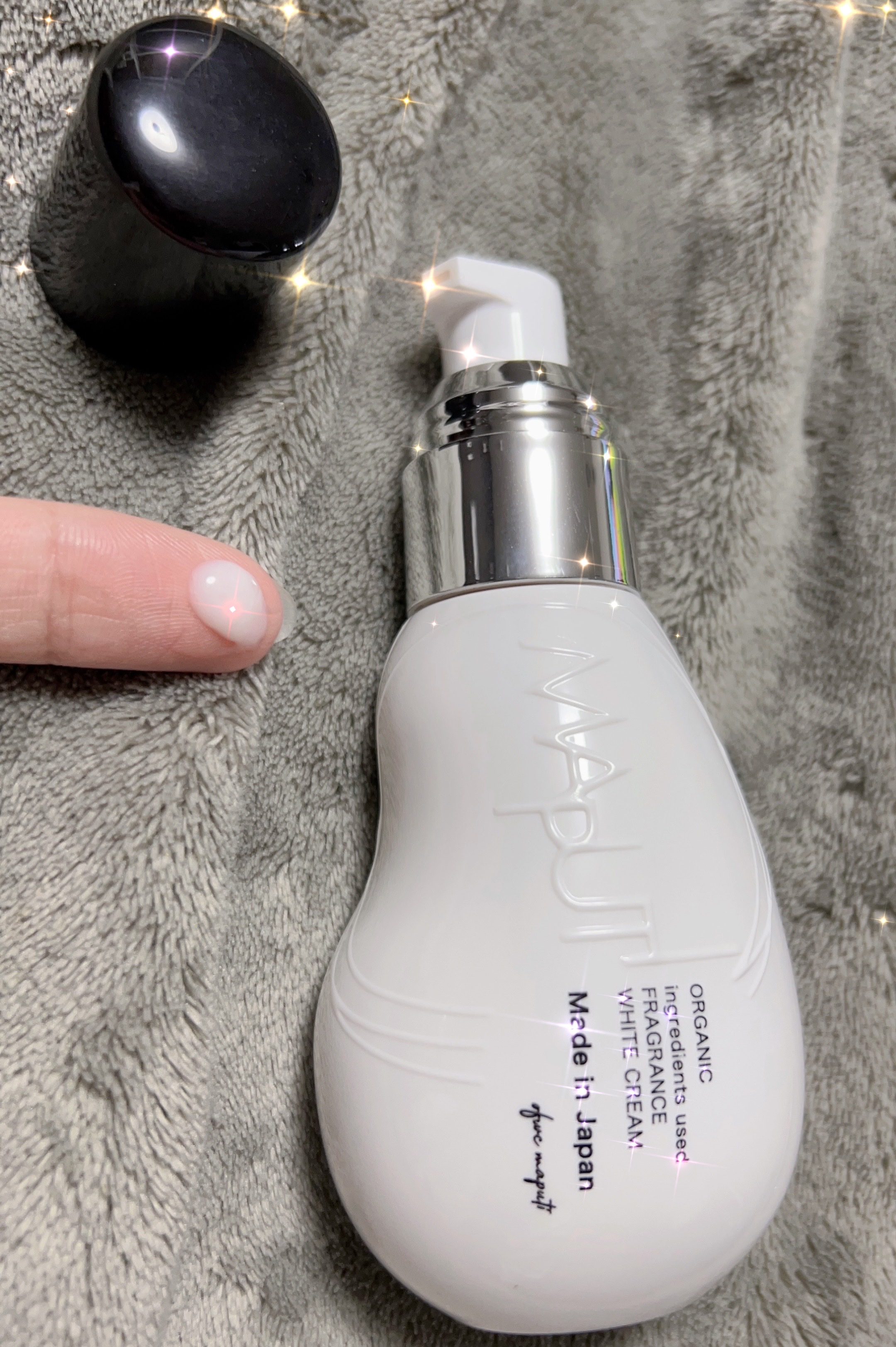 オーガニックフレグランスホワイトクリーム/MAPUTI/デリケートゾーンケアを使ったクチコミ（1枚目）