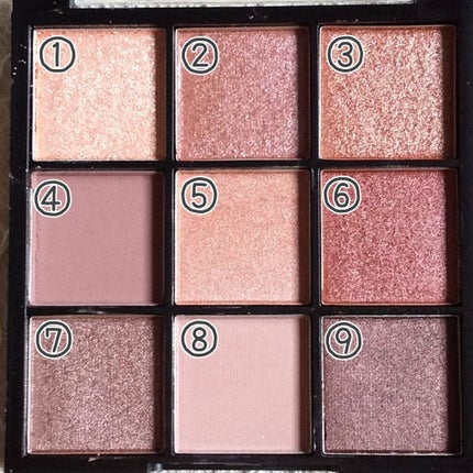 UR GLAM BLOOMING EYE COLOR PALETTE/U R GLAM/アイシャドウパレットを使ったクチコミ(3枚目)