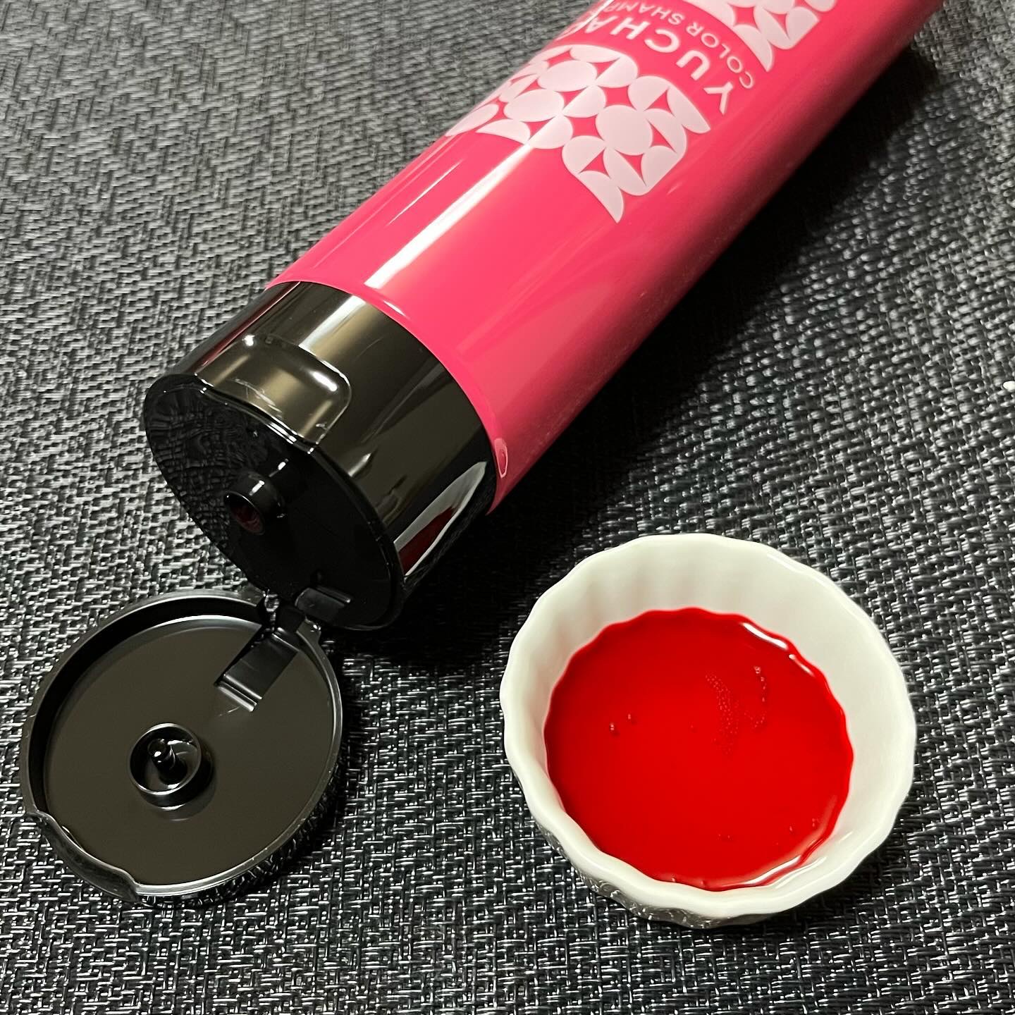 ユチャ　カラーシャンプー/カラートリートメント セット（ピンク）/YUCHAG/市販シャンプーを使ったクチコミ（3枚目）