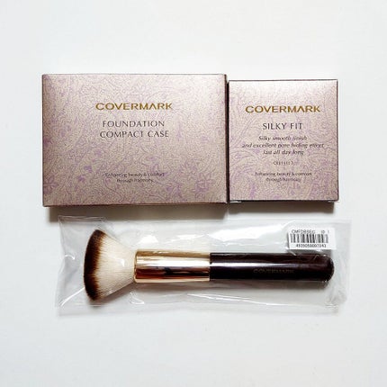 シルキー フィット ファンデーションブラシセット/COVERMARK/メイクアップキットを使ったクチコミ(4枚目)