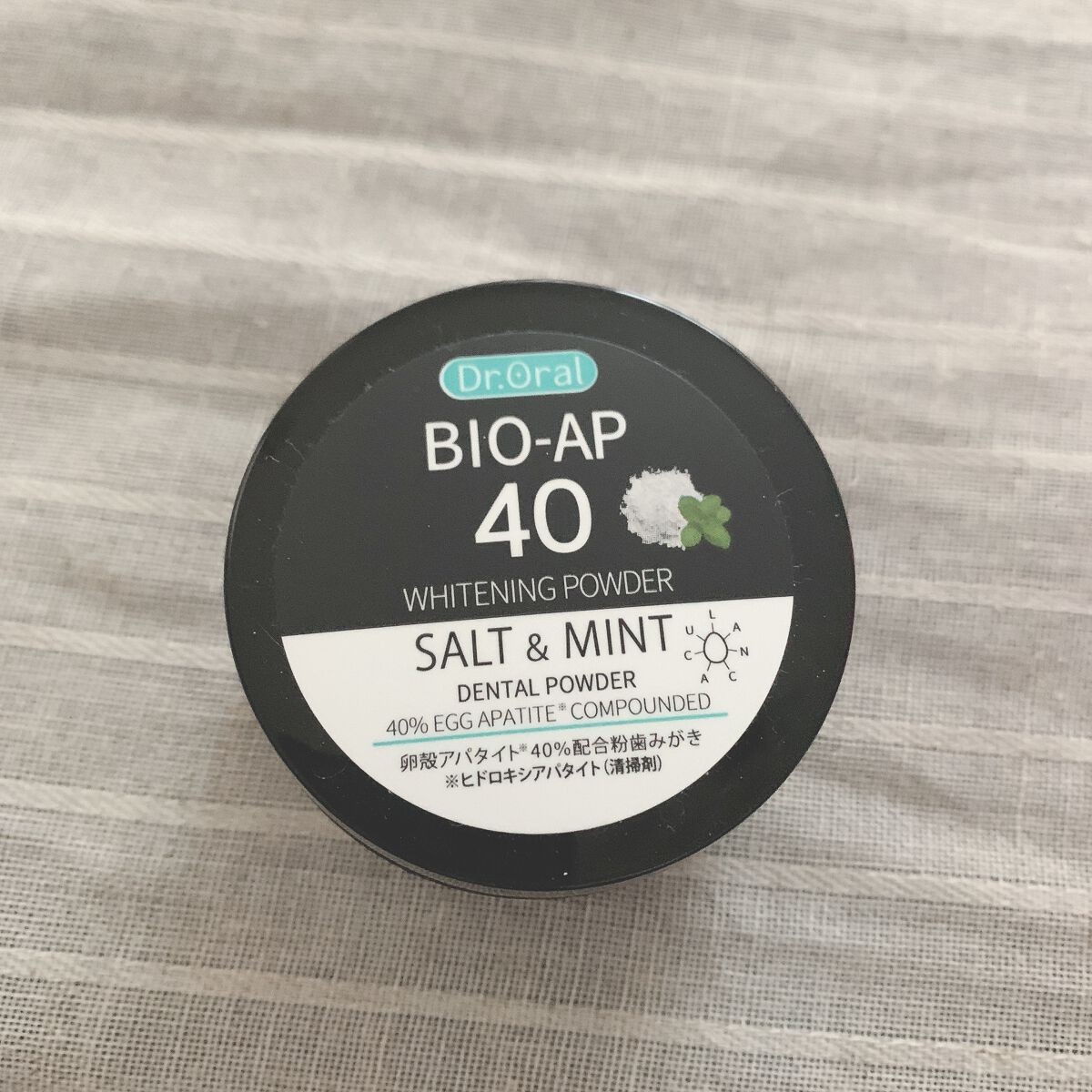ホワイトニングパウダー ミント/Dr.Oral/歯磨き粉を使ったクチコミ（1枚目）