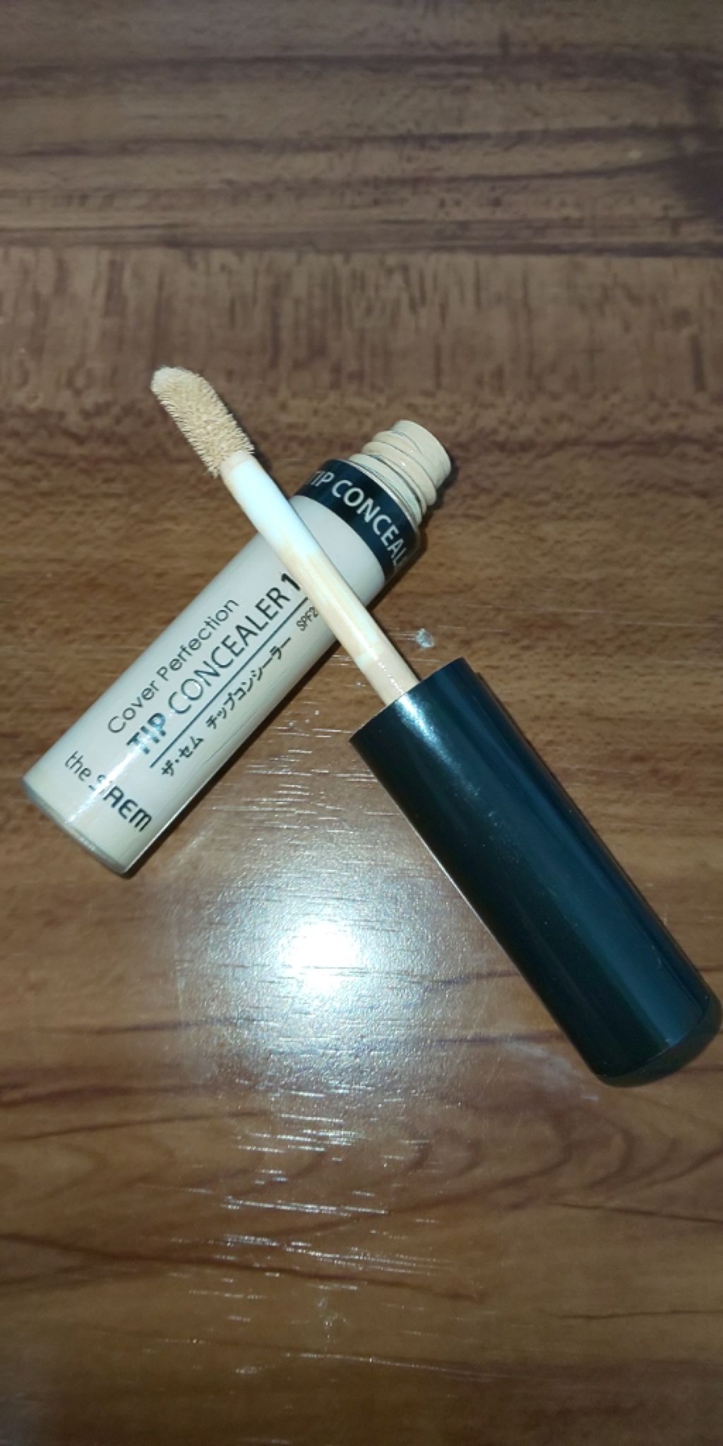 カバーパーフェクション チップコンシーラー/the SAEM/リキッドコンシーラーを使ったクチコミ(3枚目)
