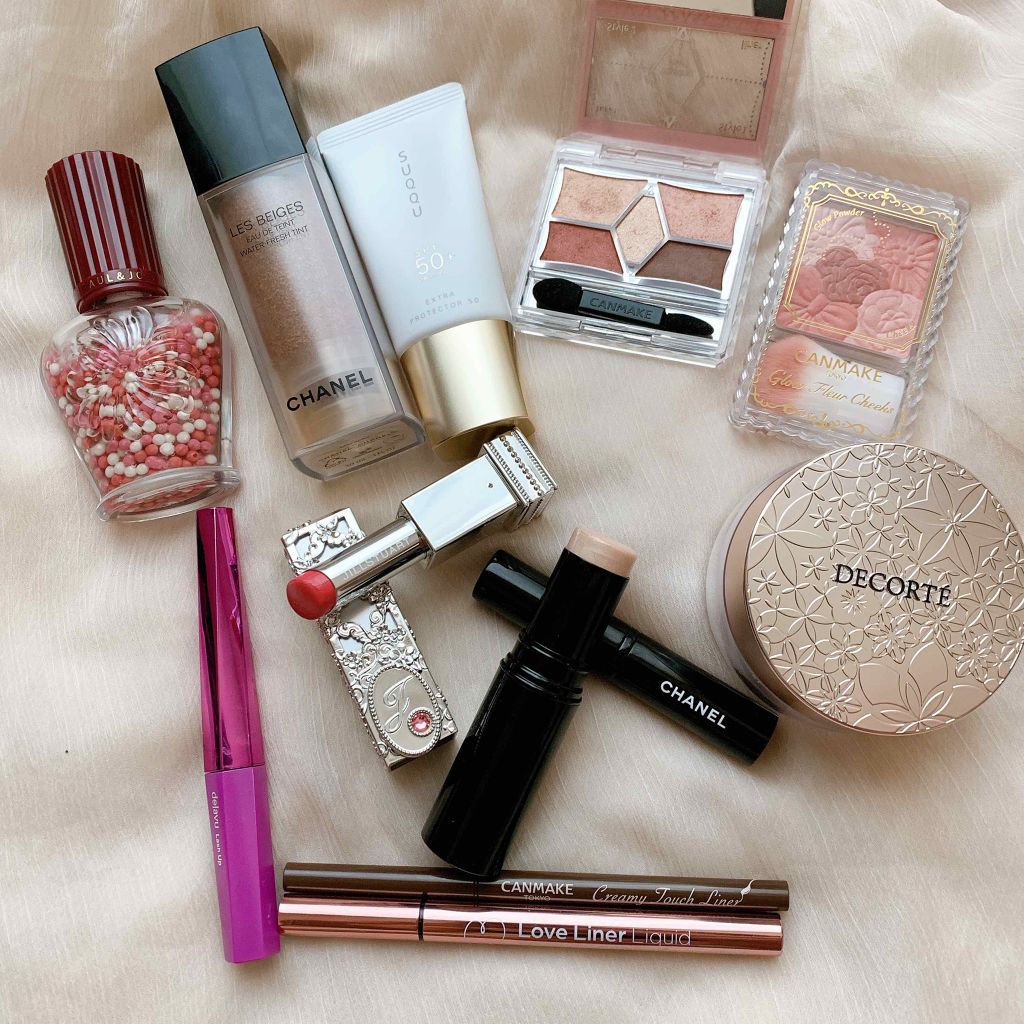 グロウフルールチークス/キャンメイク/パウダーチークを使ったクチコミ（1枚目）