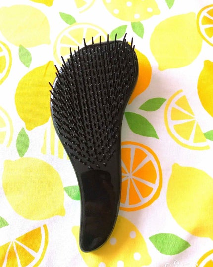 絡みにくい!髪通りなめらか長短2段ヘアブラシ/キャンドゥ/ヘアブラシを使ったクチコミ(1枚目)