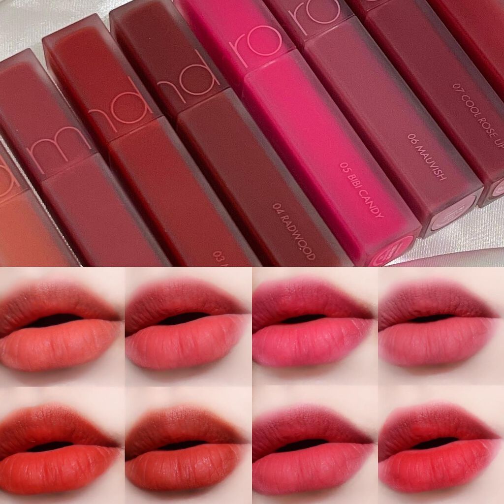 rom&nd ブラーファッジティント/rom&nd/リップティントを使ったクチコミ(2枚目)