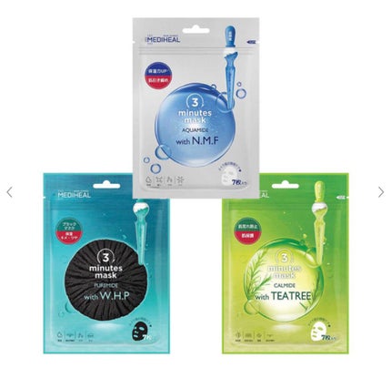 3ミニッツマスク:ピュアマイド with W.H.P/MEDIHEAL/シートマスク・パックを使ったクチコミ(3枚目)