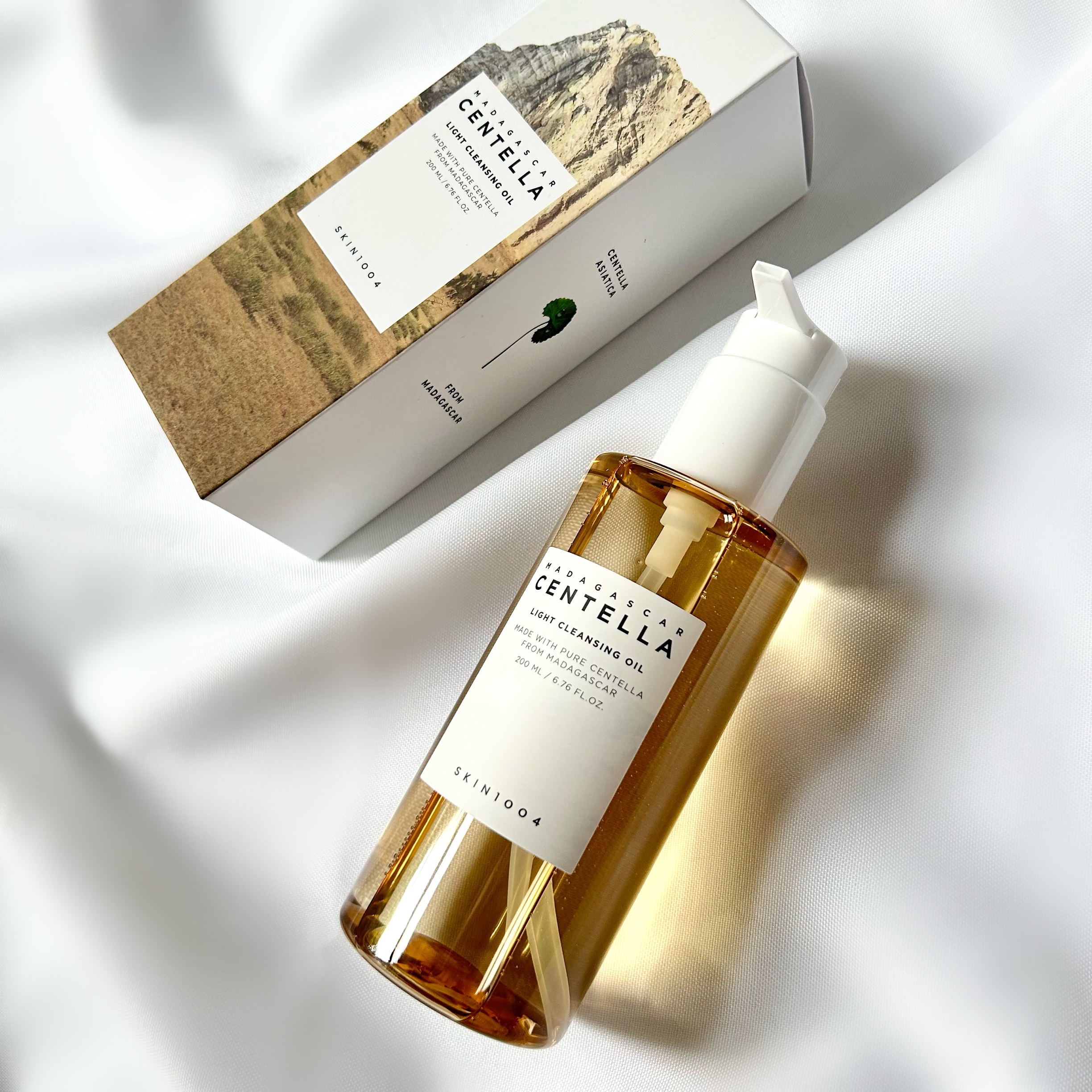 センテラ ライトクレンジングオイル/SKIN1004/オイルクレンジングを使ったクチコミ（1枚目）