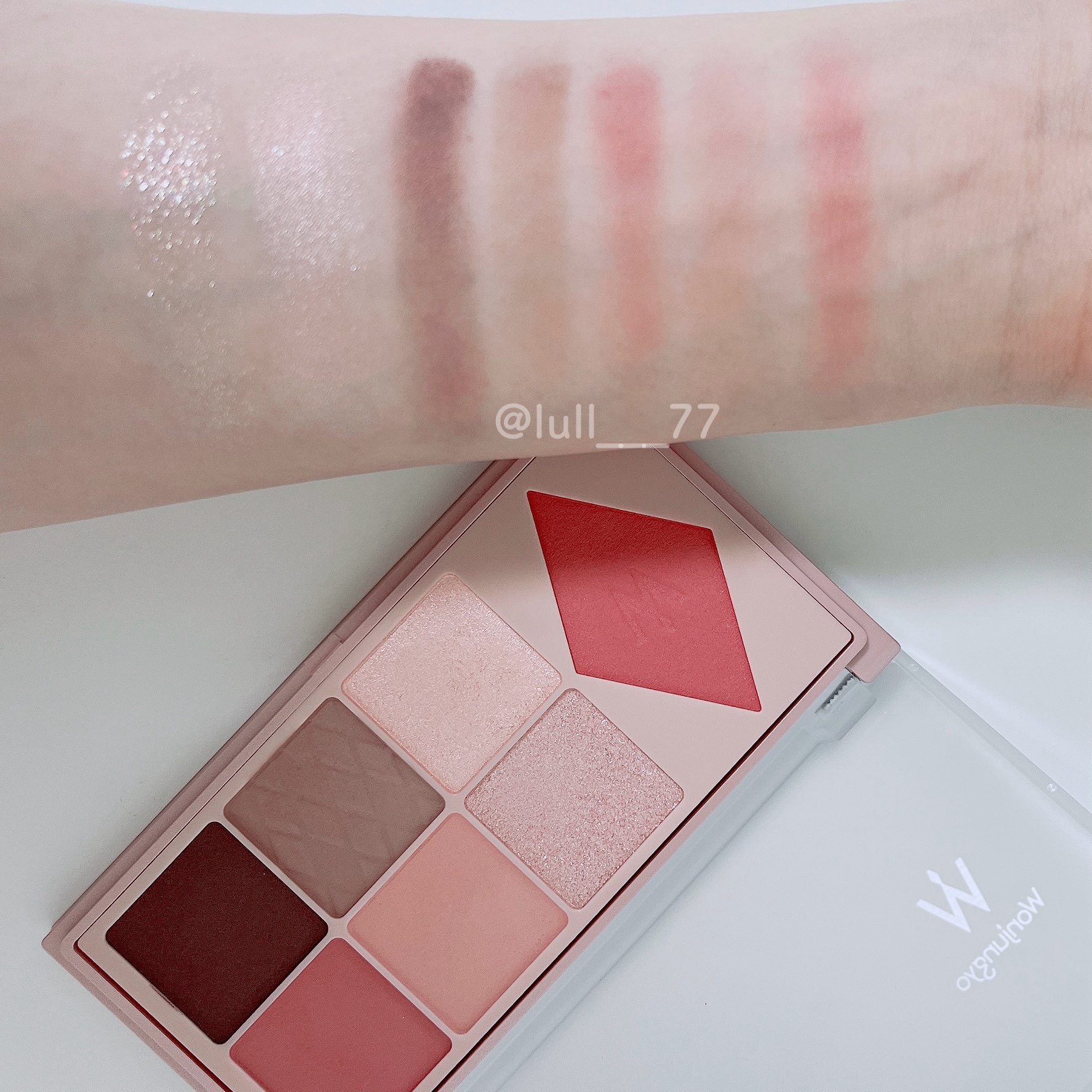 Wonjungyo ウォンジョンヨ Ｗ デイリームードアップパレット のクチコミ「▫️Wonjungyo
ウォンジョンヨ Ｗ デイリームードアップパレット
04クライローズ

.....」（2枚目）