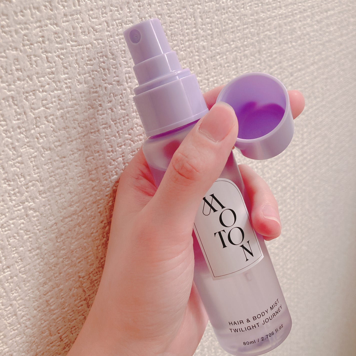 MOTON ヘア&ボディミスト トワイライトジャーニー/MOTON/香水(レディース)を使ったクチコミ(2枚目)