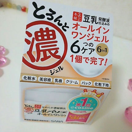 とろんと濃ジェル/なめらか本舗/オールインワン化粧品を使ったクチコミ(2枚目)