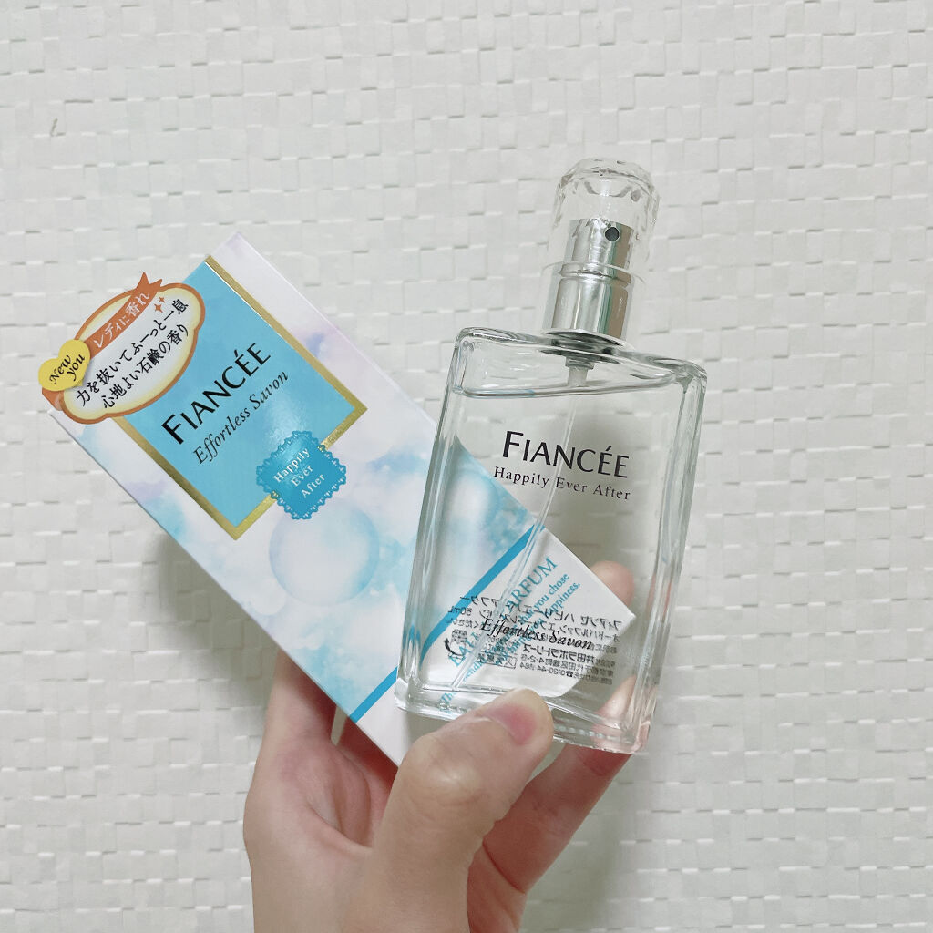 ハピリーエバーアフター　オードパルファン　エフォートレスサボン/フィアンセ/香水(レディース)を使ったクチコミ（1枚目）