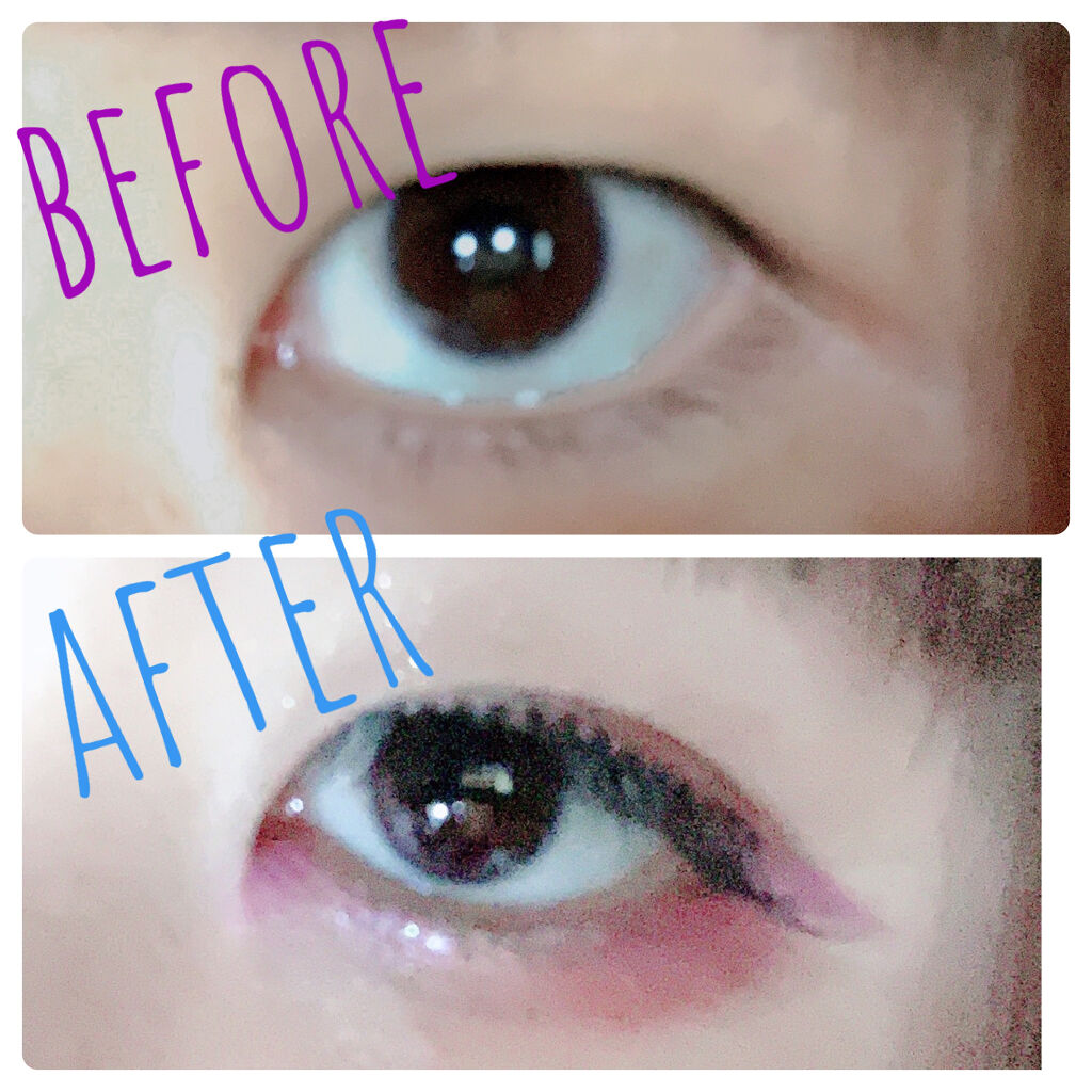 描くふたえアイライナー/CEZANNE/リキッドアイライナーを使ったクチコミ（1枚目）