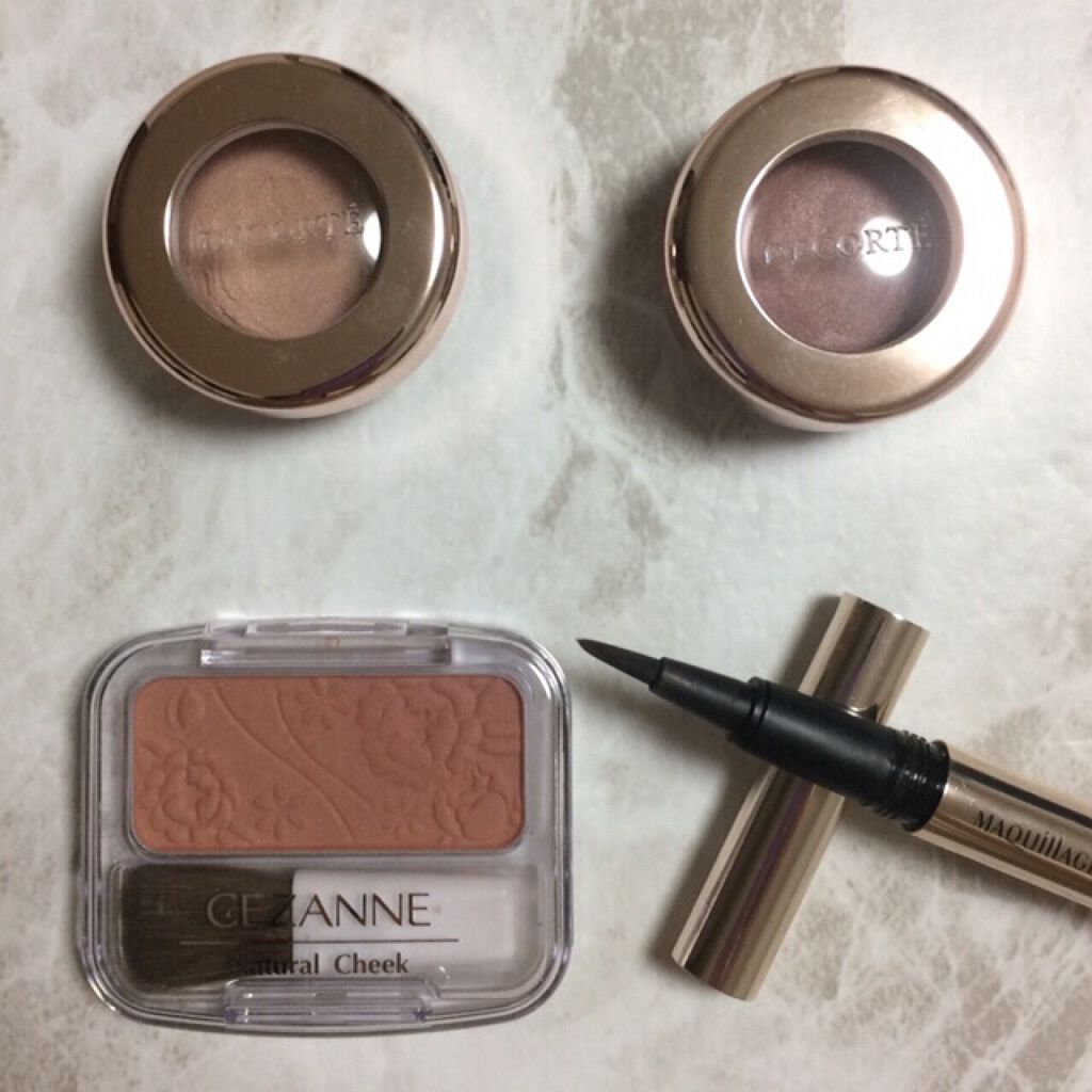 シークレットシェーディングライナー 透ける影色ブラウン/マキアージュ/リキッドアイライナーを使ったクチコミ（1枚目）