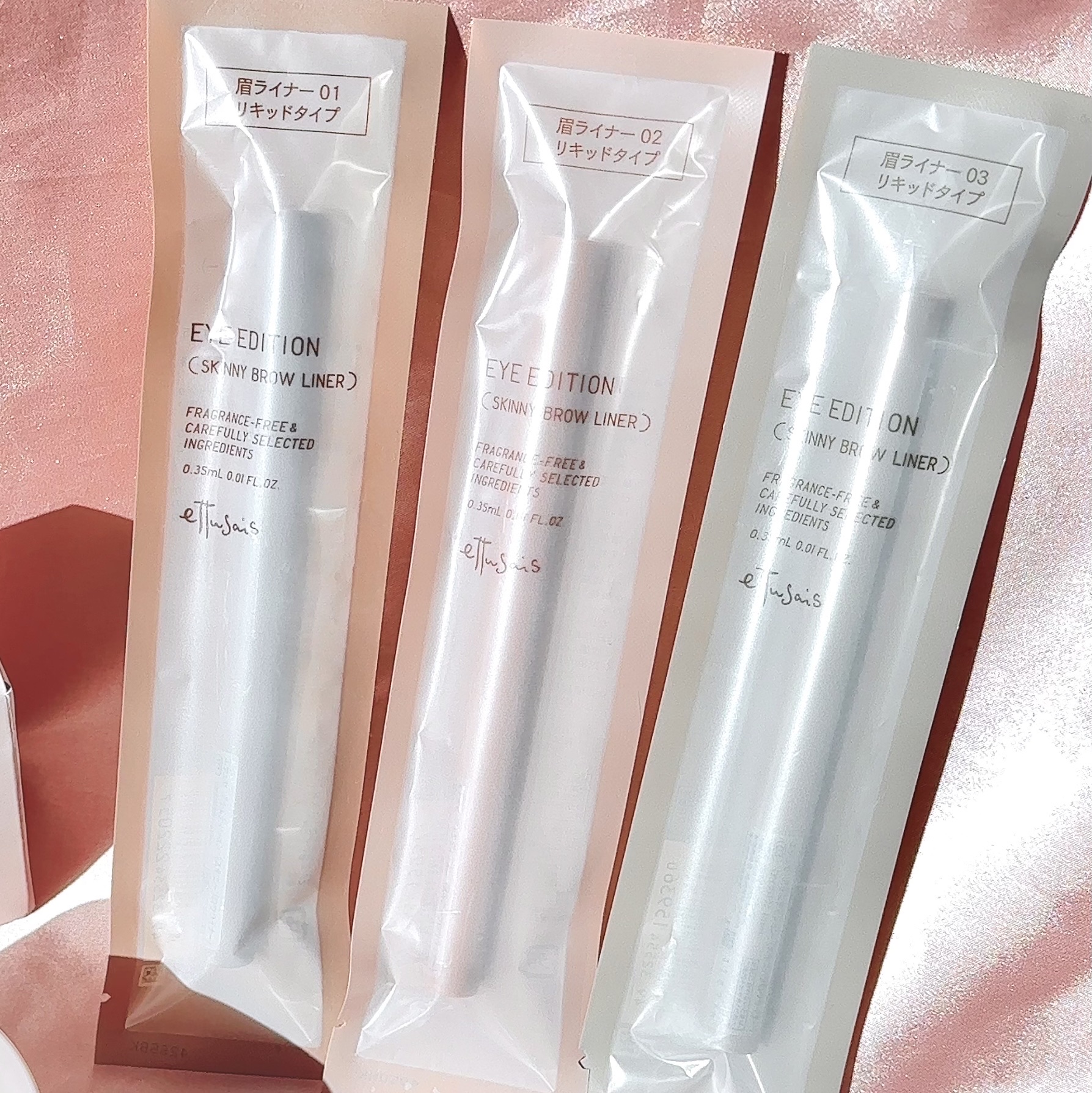 エテュセ アイエディション(スキニーブロウライナー)/ettusais/リキッドアイブロウを使ったクチコミ（3枚目）