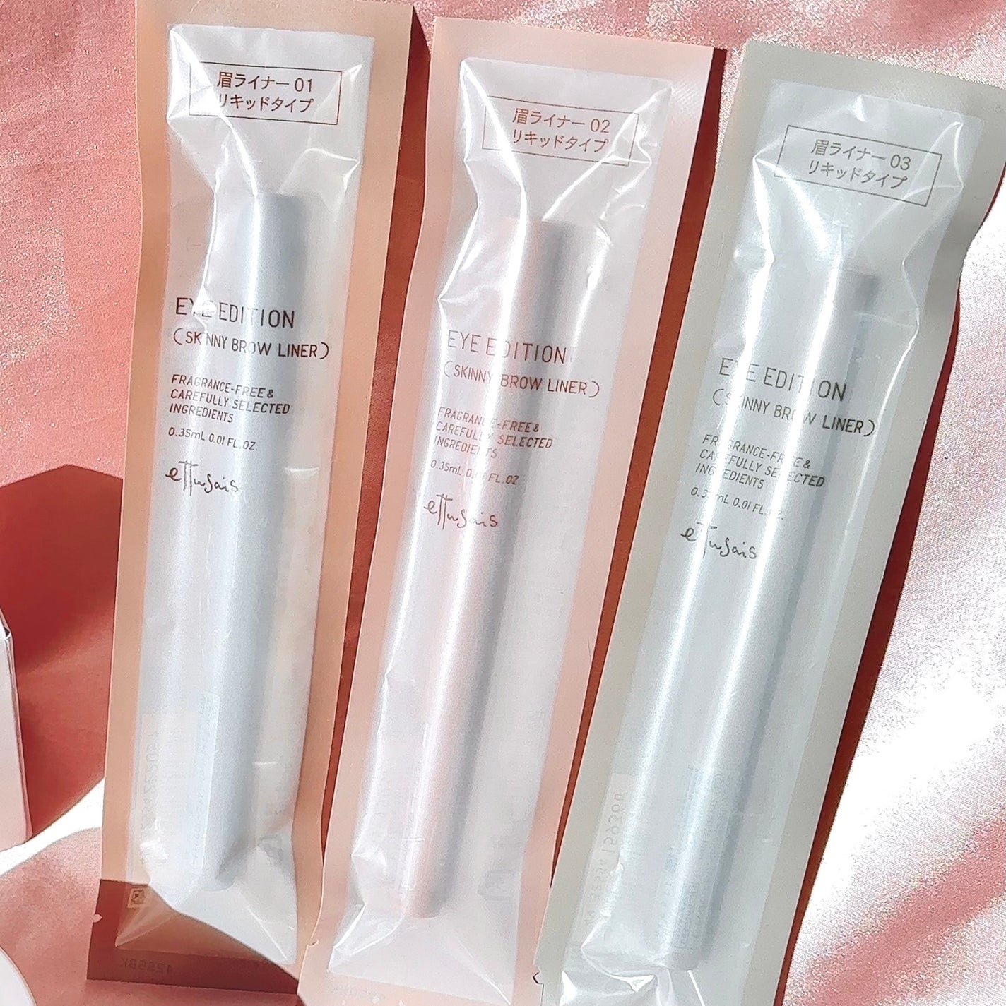 エテュセ アイエディション(スキニーブロウライナー)/ettusais/リキッドアイブロウを使ったクチコミ(3枚目)