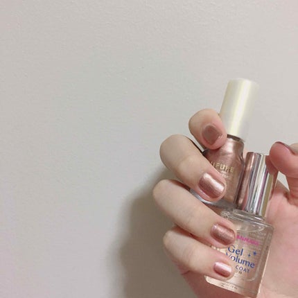 ジェルボリュームトップコート/キャンメイク/ネイルトップコートを使ったクチコミ(1枚目)