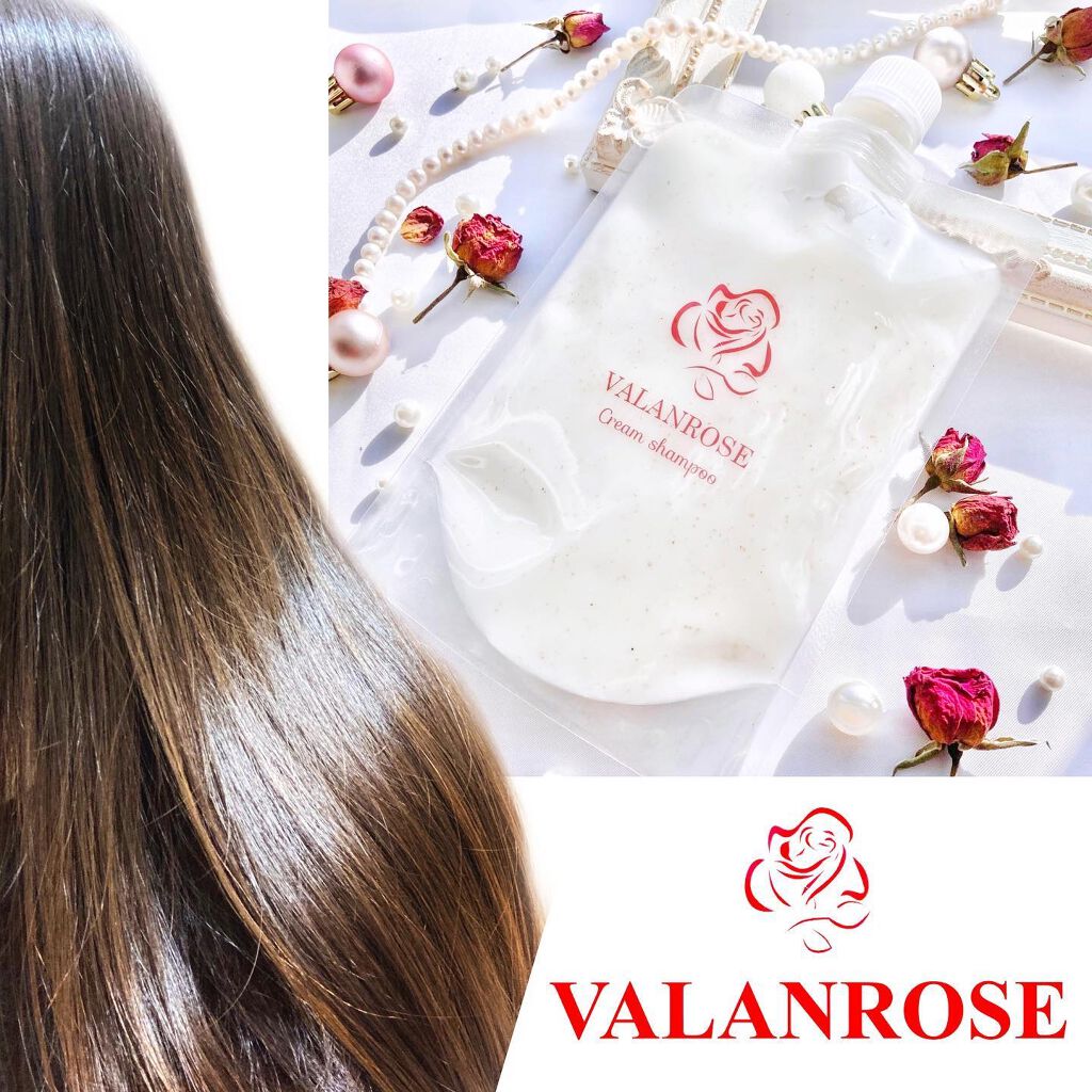 クリームシャンプー/VALANROSE/市販シャンプーを使ったクチコミ(1枚目)