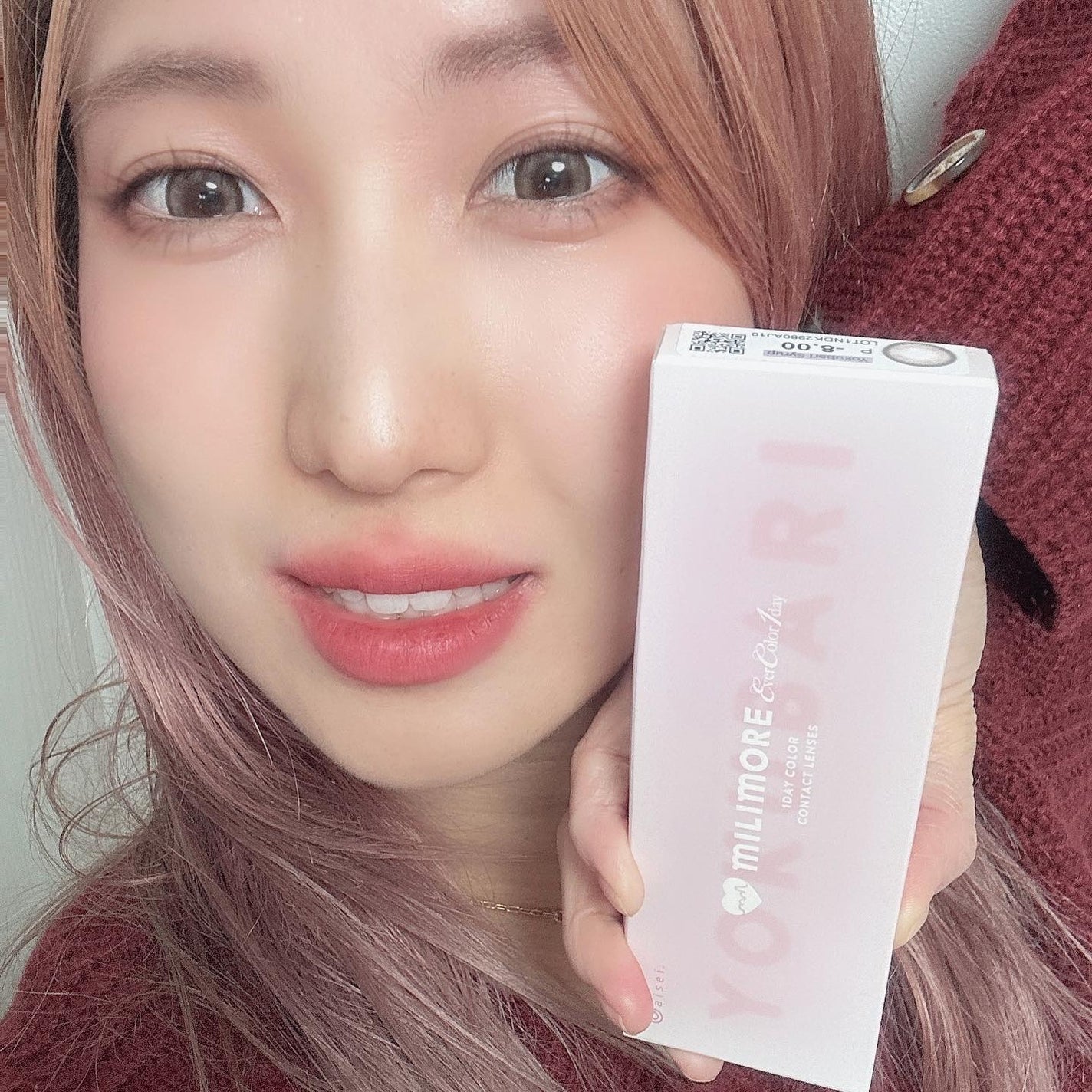 エバーカラーワンデーミリモア/エバーカラー/ワンデー(1DAY)カラコンを使ったクチコミ(8枚目)