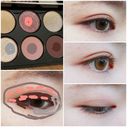 モダン シンフォニー アイシャドウ パレット/BOBBI BROWN/アイシャドウパレットを使ったクチコミ(4枚目)