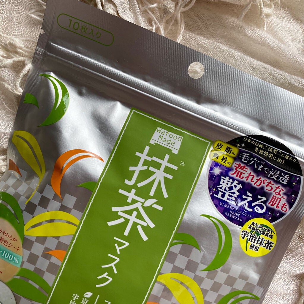 ワフードメイド 宇治抹茶マスク/pdc/シートマスク・パックを使ったクチコミ(5枚目)