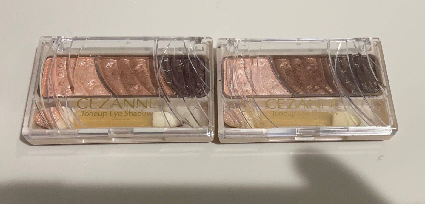 トーンアップアイシャドウ/CEZANNE/アイシャドウパレットを使ったクチコミ(2枚目)