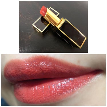 リップ カラー サテン マット 27 シェイムレス/TOM FORD BEAUTY/口紅を使ったクチコミ（2枚目）