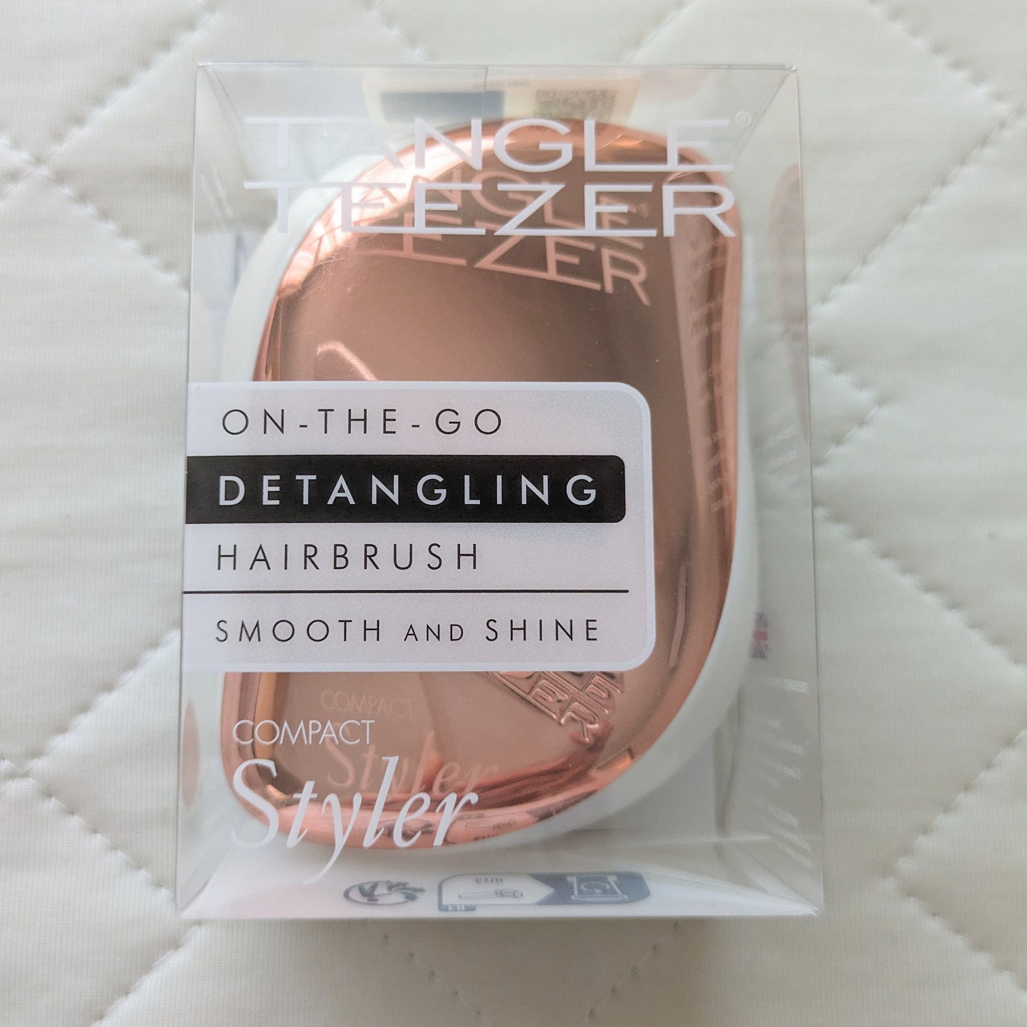 コンパクトスタイラー/TANGLE TEEZER/ヘアブラシを使ったクチコミ（1枚目）