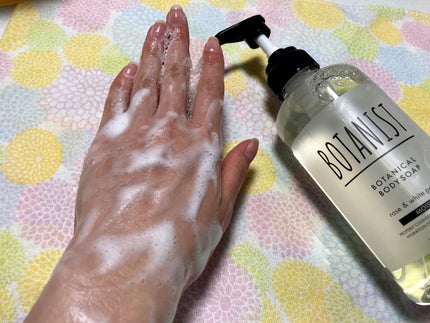 ボタニカルボディーソープ(モイスト)/BOTANIST/ボディソープを使ったクチコミ(6枚目)