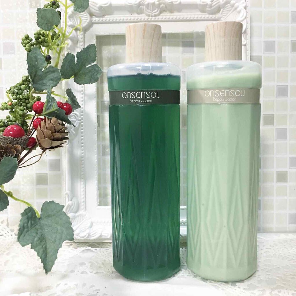 温泉藻配合頭皮ケアシャンプー/トリートメント/ONSENSOU/市販シャンプーを使ったクチコミ(1枚目)