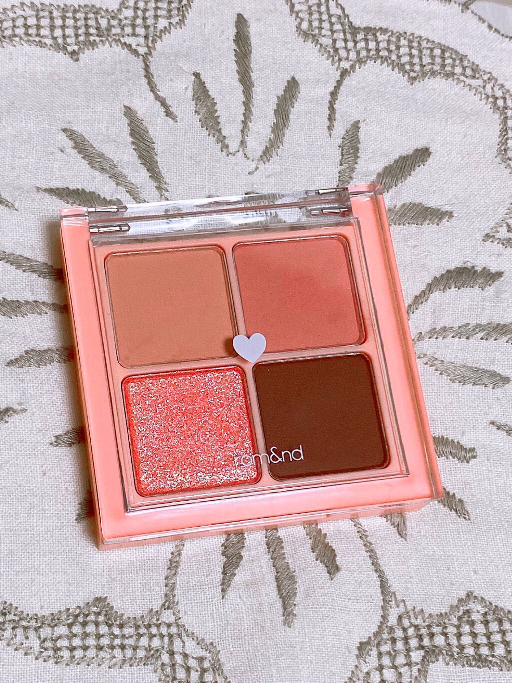 ベターザンアイズ/rom&nd/アイシャドウパレットを使ったクチコミ（2枚目）