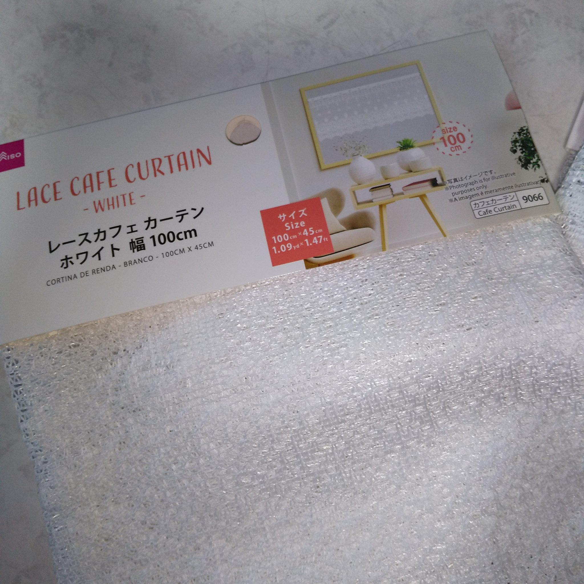 カフェカーテン/DAISO/その他を使ったクチコミ（2枚目）