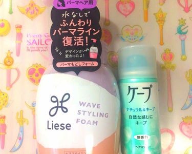 
【日中ケア③ ヘアケア】

パーマもどしフォーム
 (リーゼ)

ナチュラル&キープ
 (ケープ)


お出かけの日に
使うものたち。